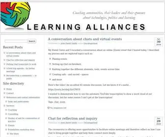 Learningalliances.net(Learning Alliances) Screenshot