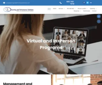 Learningandperformancesolutions.com(Leader Training) Screenshot