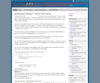 Learningapi.com(LearningAPI) Screenshot