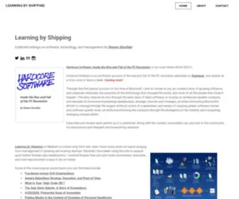 Learningbyshipping.com(Learningbyshipping) Screenshot