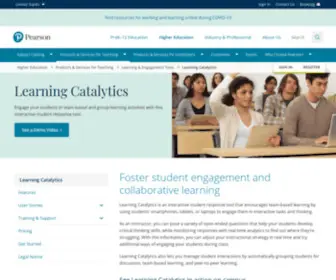 Learningcatalytics.com(Learningcatalytics) Screenshot