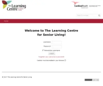 Learningcentreforseniorliving.ca(Learningcentreforseniorliving) Screenshot