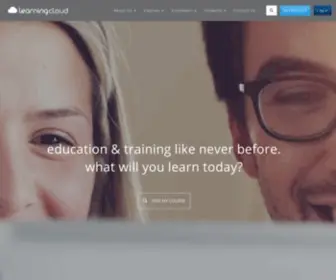 Learningcloud.ie(Online Courses Ireland) Screenshot