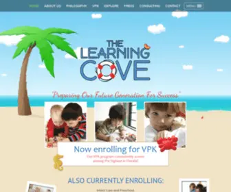 Learningcovepreschool.com(The Learning Cove) Screenshot