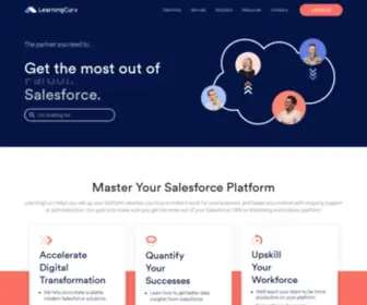 Learningcurv.com(Home) Screenshot