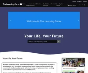 Learningcurve.org.uk(Maximising Potential Through Learning and Development) Screenshot