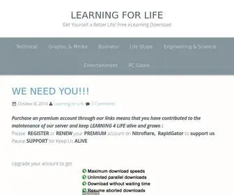 Learningdl.net(LEARNING FOR LIFE) Screenshot