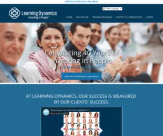 Learningdynamics.com(Learning Dynamics training programs) Screenshot