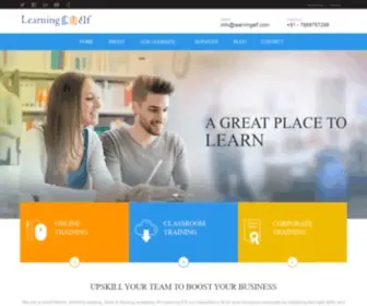 Learningelf.com(Learning Elf) Screenshot