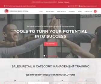 Learningevolution.com(Accredited Sales) Screenshot