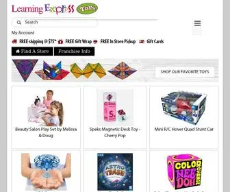Learningexpress.com(Learning Express Toys & Gifts) Screenshot