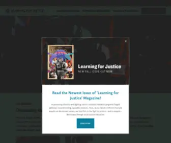 Learningforjustice.org(Learningforjustice) Screenshot
