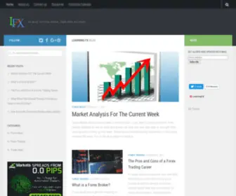 Learningfx.com(All about the Forex Market) Screenshot