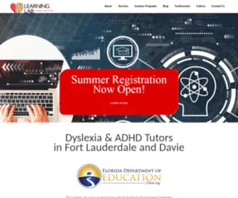 Learninglabfl.com(The Learning Lab) Screenshot