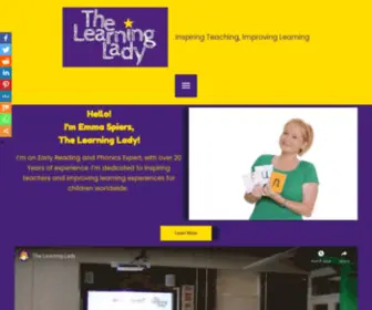 Learninglady.co.uk(The Learning Lady) Screenshot