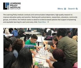 Learningpolicyinstitute.org(Learning Policy Institute) Screenshot