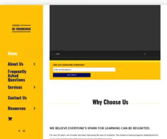 Learningreengineered.com(Learning Re) Screenshot