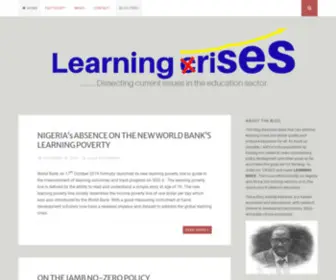 Learningrises.com(Learningrises) Screenshot