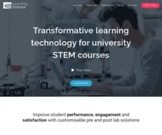 Learningscience.co.uk(Learning Science) Screenshot