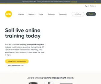 Learningsource.com.au(Training Management Software) Screenshot