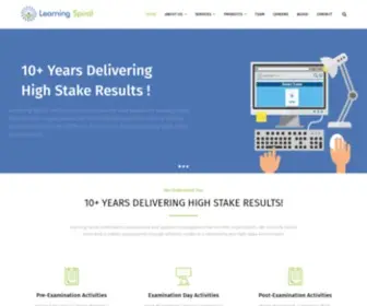 Learningspiral.co.in(Learning Spiral) Screenshot