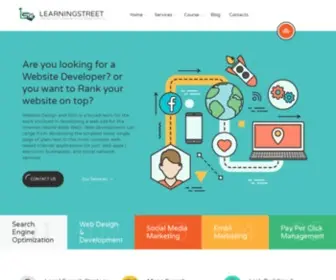 Learningstreet.org(Software development Company in Agra (India)) Screenshot