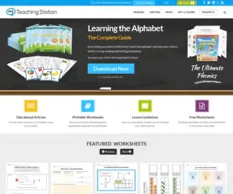Learningthealphabet.com Screenshot