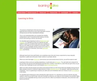 Learningtodrive.co.uk(Learning to Drive) Screenshot