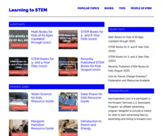 Learningtostem.com(Learning To STEM) Screenshot