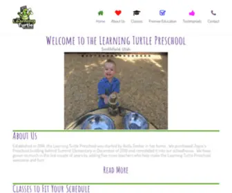 Learningturtle.com(Where Play is Children's Work) Screenshot