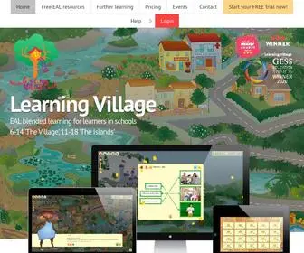 LearningVillage.net(Learning Village) Screenshot