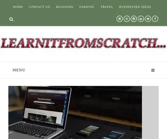 Learnitfromscratch.xyz(LEARN FROM BEGINNINGS) Screenshot