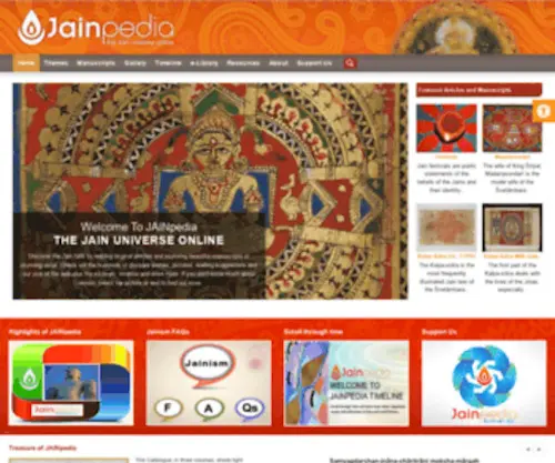 Learnjainism.org(Learn Jainism) Screenshot