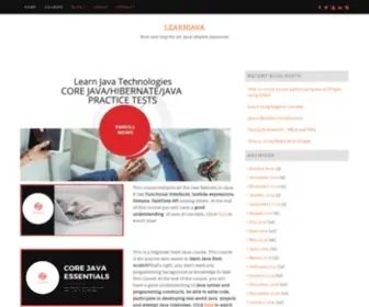 Learnjava.co.in(Courses) Screenshot