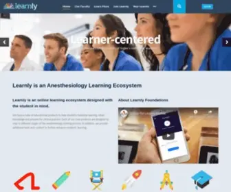 Learnly.org(An AIM Lab Website) Screenshot