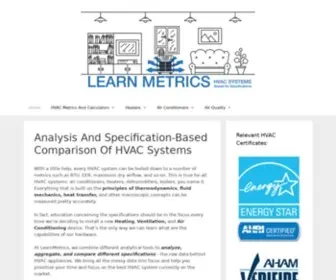 Learnmetrics.com(Home Of Specs) Screenshot