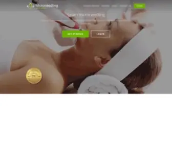 Learnmicroneedling.com(Microneedling Academy) Screenshot