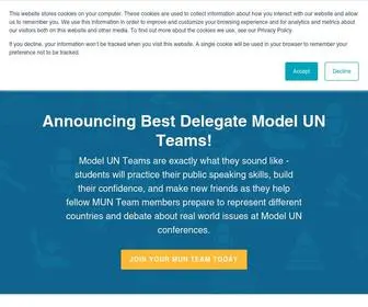 Learnmodelun.com(Learn Model United Nations) Screenshot