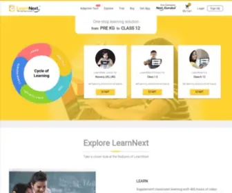 Learnnext.com(Education site for CBSE) Screenshot
