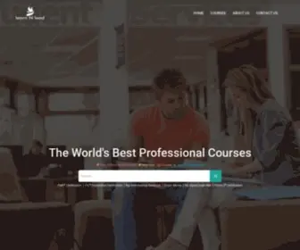 Learnnlead.com(Online Course Provider) Screenshot