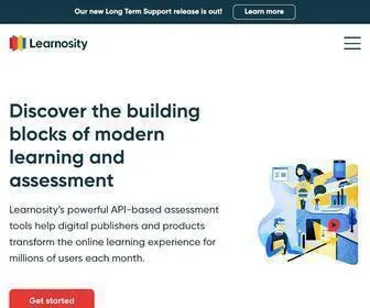 Learnosity.com(Learnosity Assessment APIs) Screenshot