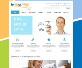 Learnprn.com(Nurse Education) Screenshot