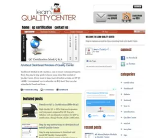 Learnqualitycenter.com(Learn QualityCenter (QC)) Screenshot