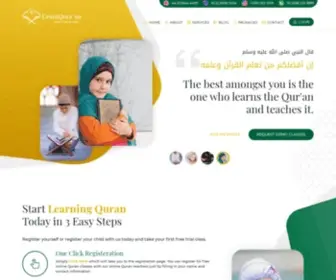 Learnquraan.co.uk(Learn Quran Academy) Screenshot
