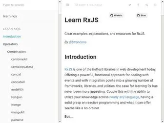 LearnrxJs.io(Learn RxJS) Screenshot