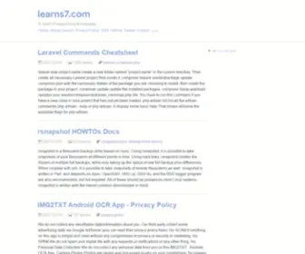 Learns7.com(In-depth Programming Knowledge) Screenshot