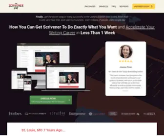 Learnscrivenerfast.com(Learn Scrivener Fast) Screenshot
