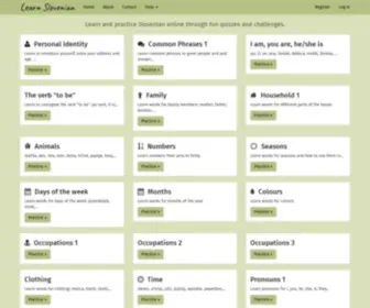 Learnslovenian.net(莱芜刎讼环保科技有限公司) Screenshot