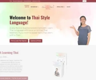 Learnthaistyle.com(Learn Thai Style) Screenshot