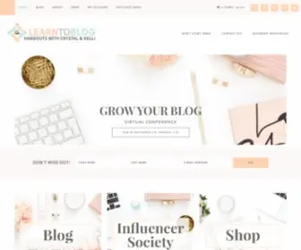 Learntobloghangouts.com(#LearntoBlog Hangouts) Screenshot